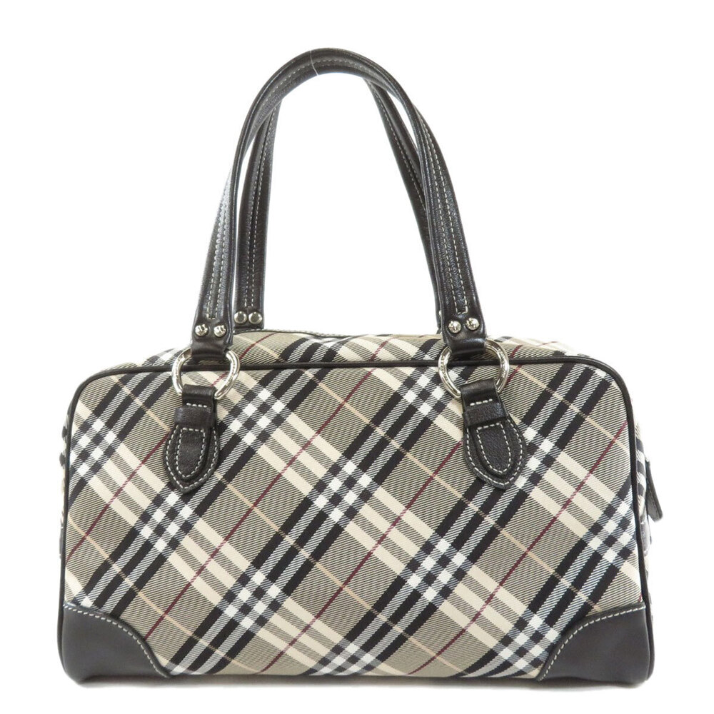 Burberry Check Canvas Handbag Nova